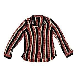 Pendleton Silk Print Top Size 10